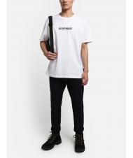 NAPAPIJRI S-BOX SS T-shirt en coton &agrave; bo&icirc;te logo blanc brillant 002 - T-shirt - 5