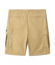 NAPAPIJRI N-DRU Bermuda cargo en coton avec ceinture prairie de sable - Pantalon - 7