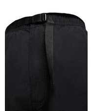 NAPAPIJRI N-DRU Bermuda cargo en coton avec ceinture noir 041 - Pantalon - 4