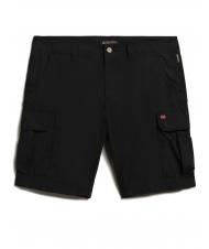 NAPAPIJRI NOTO 5 Bermuda cargo en coton noir 041 - Pantalon - 7