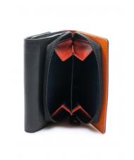 LESAC COLORFULL Porte-feuille en cuire Noir - Portefeuilles Femme - 4