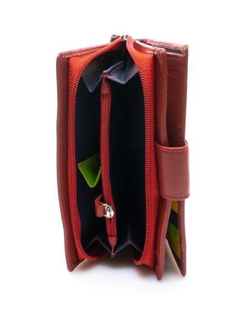 COLORFULL Portefeuille cuir femme rs - Portefeuilles Femme