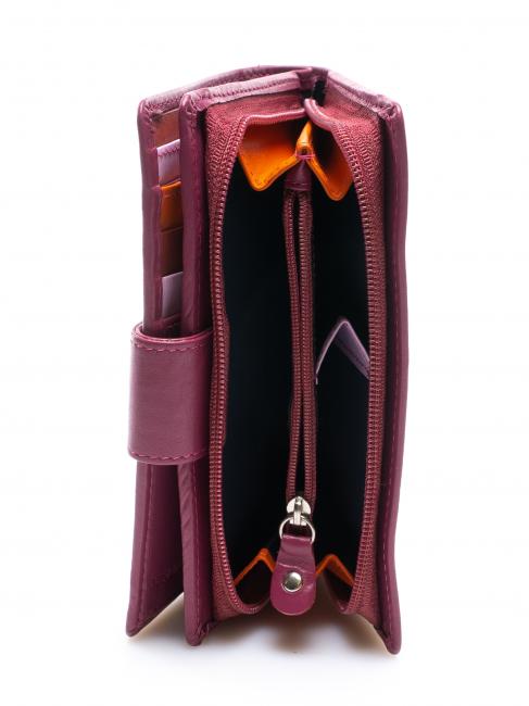 COLORFULL Portefeuille cuir femme effet - Portefeuilles Femme