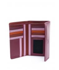 LESAC COLORFULL Portefeuille en cuir à double compartiment effet - Portefeuilles Femme - 2