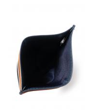 LESAC COLORFULL Porte-cartes plat en cuir Noir - Portefeuilles Homme - 2