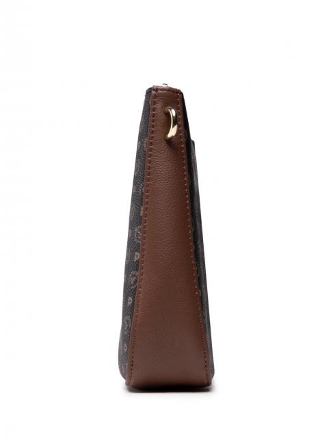 HERITAGE  sac bandouli&egrave;re cha&icirc;ne brun noir - Sacs pour Femme