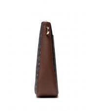 POLLINI HERITAGE  sac bandouli&egrave;re cha&icirc;ne brun noir - Sacs pour Femme - 3