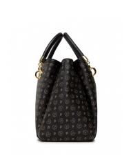 POLLINI HERITAGE  Sac &agrave; main avec bandouli&egrave;re Noir - Sacs pour Femme - 3