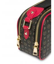 POLLINI HERITAGE  Sac photo avec bandoulière laque noire - Sacs pour Femme - 4