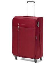 R RONCATO ONE WAY Ensemble de 3 chariots &agrave; bagages &agrave; main, moyen exp, grand exp rouge - Ensemble Valises - 5