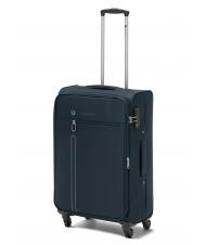 R RONCATO ONE WAY Ensemble de 3 chariots &agrave; bagages &agrave; main, moyen exp, grand exp bleu fonc&eacute; - Ensemble Valises - 4