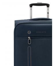 R RONCATO ONE WAY Ensemble de 3 chariots &agrave; bagages &agrave; main, moyen exp, grand exp bleu fonc&eacute; - Ensemble Valises - 6