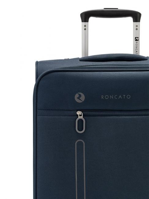 ONE WAY Chariot de grande taille, extensible blu navy - Valises Semi-rigides