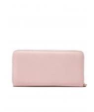 TWINSET BICOLOR UNLINED Grand portefeuille zipp&eacute; rose clair - Portefeuilles Femme - 3