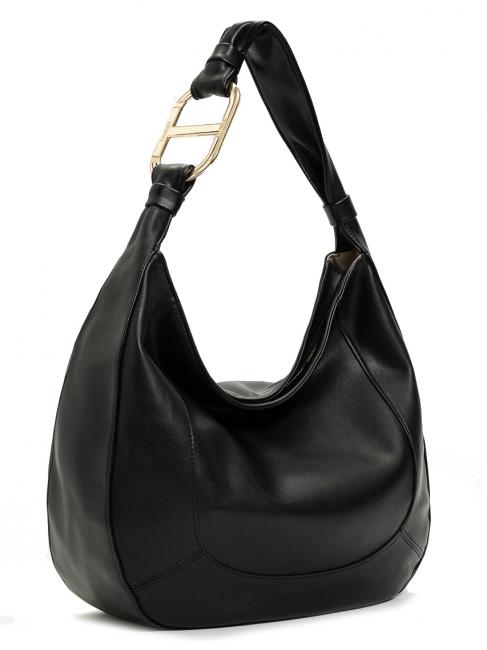 OVAL T HANDLE Grand sac &agrave; bandouli&egrave;re noir - Sacs pour Femme