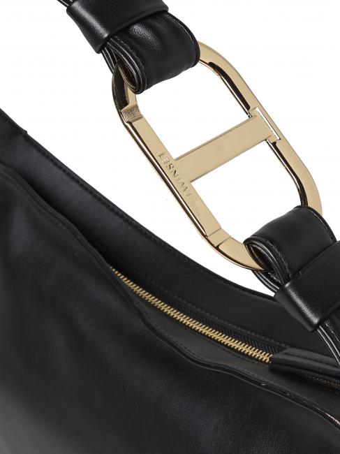OVAL T HANDLE Grand sac &agrave; bandouli&egrave;re noir - Sacs pour Femme