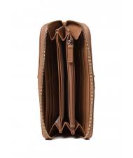 TWINSET BIG STITCHING Grand portefeuille zipp&eacute; - Portefeuilles Femme