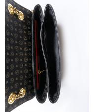 POLLINI HERITAGE Sac à bandoulière moyen laque noire - Sacs pour Femme - 5