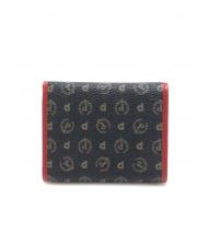 POLLINI HERITAGE Portefeuille à rabat laque noire - Portefeuilles Femme - 3