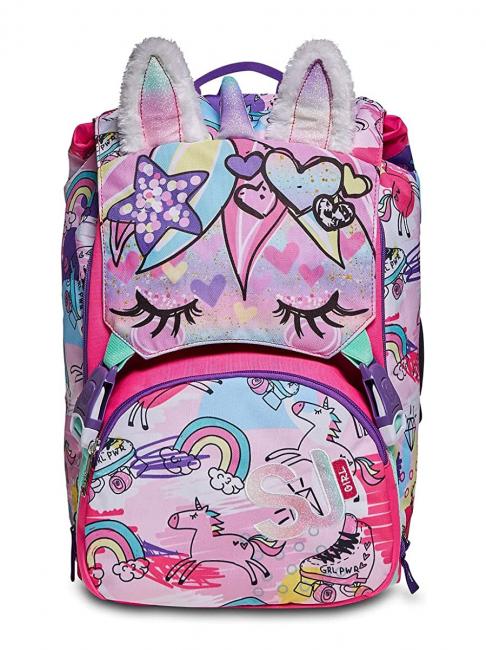 GANG ANIMALI FANTASY SJ Sac &agrave; dos extensible FOR&Ecirc;T RAY&Eacute;E NOIRE - Sacs &agrave; dos pour l'&Eacute;cole & les Loisirs