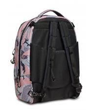 INVICTA NEW PLUG FANTASY Sac &agrave; dos Trolley avec chariot amovible logo camou rose - Sacs &agrave; dos &agrave; roulettes - 4