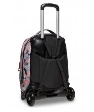 INVICTA NEW PLUG FANTASY Sac &agrave; dos Trolley avec chariot amovible logo camou rose - Sacs &agrave; dos &agrave; roulettes - 6