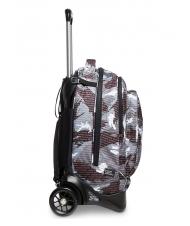 INVICTA NEW PLUG FANTASY Sac &agrave; dos Trolley avec chariot amovible logo camouflage noir - Sacs &agrave; dos &agrave; roulettes - 4