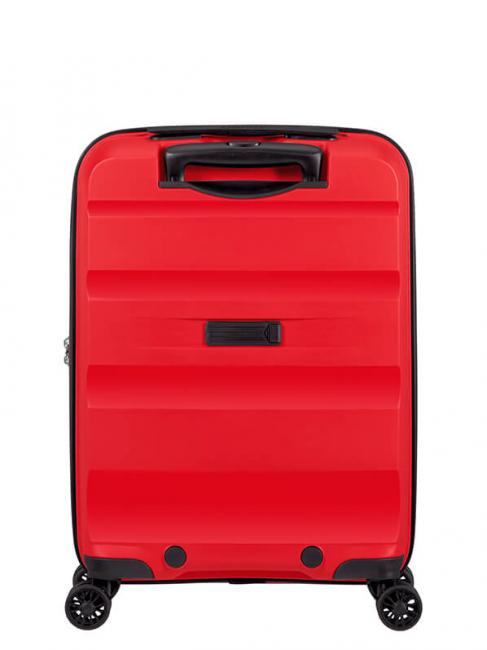BON AIR DLX Chariot &agrave; bagages &agrave; main rouge magmatique - Valises cabine