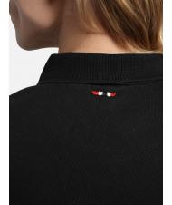 NAPAPIJRI ELBAS JERSEY Polo en coton micrologiste noir 041 - chemise polo - 5