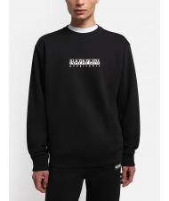 NAPAPIJRI B-BOX Sweat-shirt &agrave; col rond et logo noir 041 - Pulls molletonn&eacute;s - 2