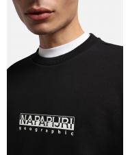 NAPAPIJRI B-BOX Sweat-shirt &agrave; col rond et logo noir 041 - Pulls molletonn&eacute;s - 4