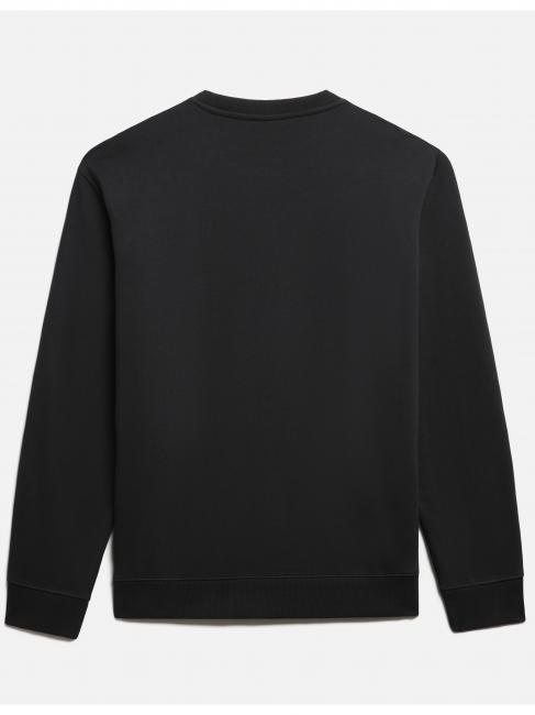 B-BOX Sweat-shirt &agrave; col rond et logo noir 041 - Pulls molletonn&eacute;s