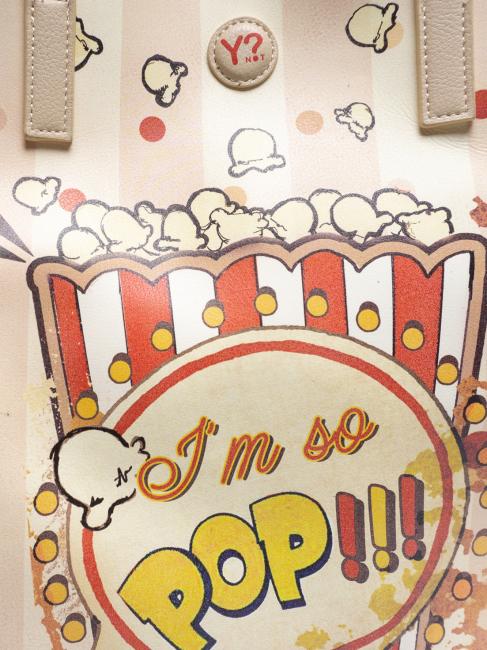 PARTY Sac shopping &agrave; bandouli&egrave;re BEIGE - Sacs pour Femme