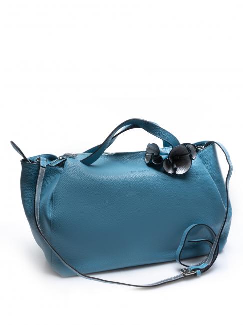 ORTENSIA Sac &agrave; main avec bandouli&egrave;re bleu - Sacs pour Femme
