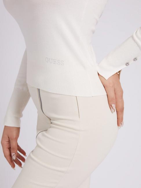 ELINOR Pull ras du cou cremwhi - Chandails pour femmes