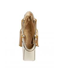 GUESS ZADIE Girlfriend Sac d'&eacute;paule clair - Sacs pour Femme - 3