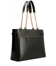 GUESS ZADIE Girlfriend Sac d'&eacute;paule NOIR - Sacs pour Femme - 2