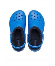 CROCS CLASSIC LINED CLOG TODDLER Sabot rembourré boulon bleu - Chaussures de bébé - 3