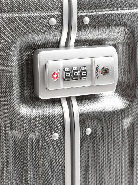 PQ-LIGHT Chariot à bagages à main ner / cuo - Valises cabine