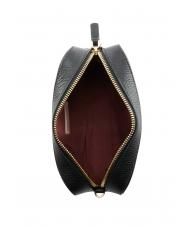 COCCINELLE TEBE Sac à bandoulière en cuir texturé Noir - Sacs pour Femme - 4