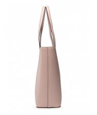 DKNY BRYANT PARK NORTH SOUTH Cabas en cuir cachemire / argent - Sacs pour Femme - 3