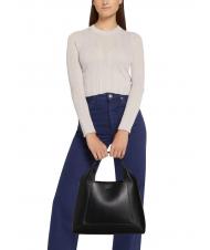 FURLA GILDA Sac à bandoulière, avec bandoulière noir + marbre c - Sacs pour Femme - 7