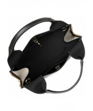 FURLA GILDA Cabas Roma et veau st eracle noir + marbre c - Sacs pour Femme - 7