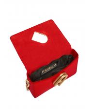 FURLA MY JOY Mini sac à bandoulière en cuir de veau taita vaporisateur - Sacs pour Femme - 5