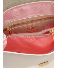 LESAC BORSETTA IN PELLE NAPPATA Avec bandouli&egrave;re amovible cosmique - Sacs pour Femme - 5