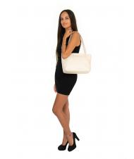 LESAC BORSA A SPALLA En cuir nappa cosmique - Sacs pour Femme - 6