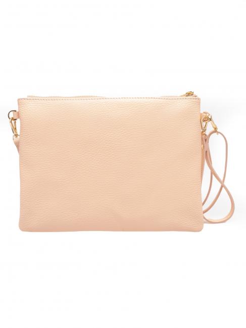 BORSA IN PELLE DOLLARO A la main, avec bandouli&egrave;re magnolia - Sacs pour Femme