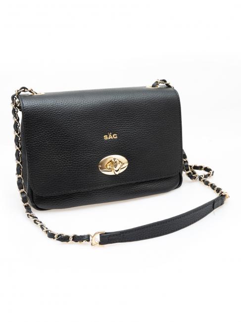 BORSA A TRACOLLA En cuir dollar le noir - Sacs pour Femme