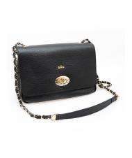 LESAC BORSA A TRACOLLA En cuir dollar le noir - Sacs pour Femme - 2