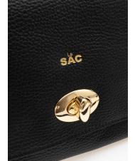 LESAC BORSA A TRACOLLA En cuir dollar le noir - Sacs pour Femme - 3